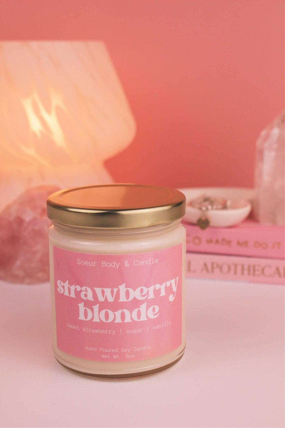 Strawberry Blonde Soy Candle