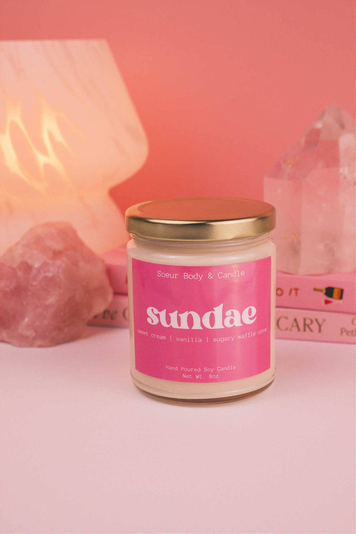 Sundae Soy Candle
