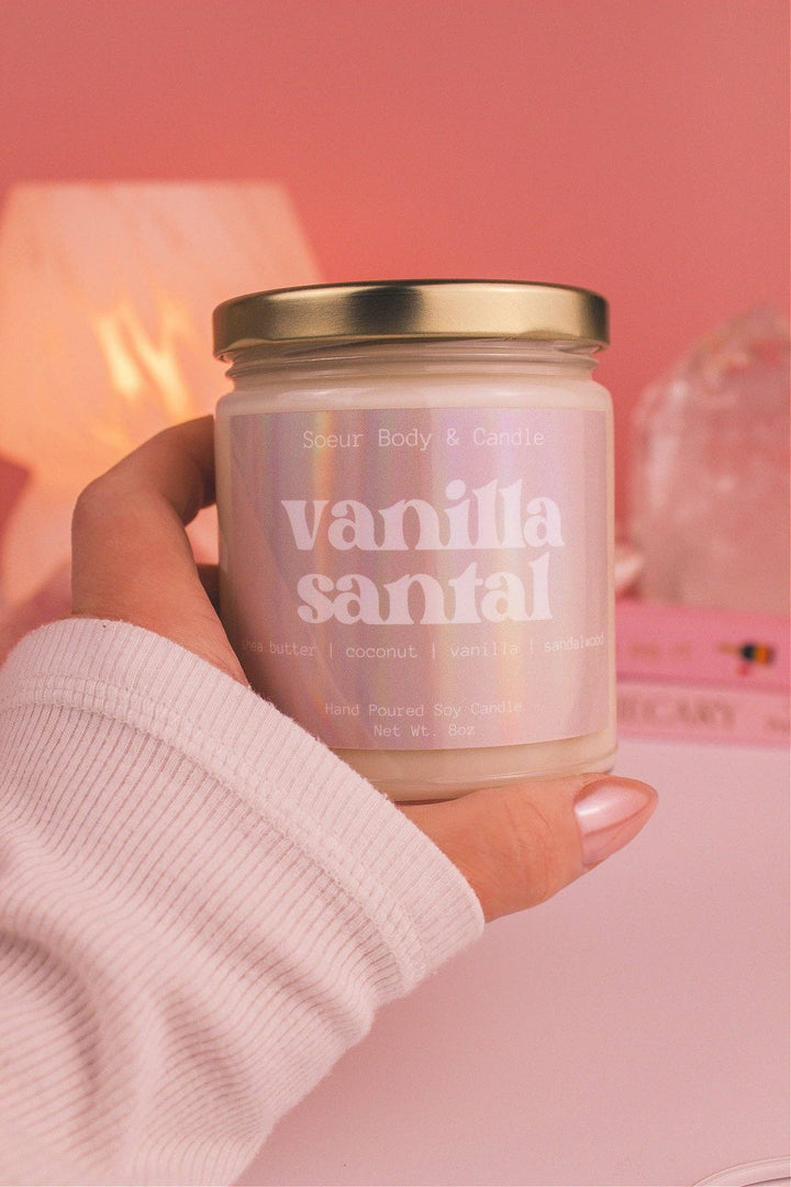 Vanilla Santal Soy Candle