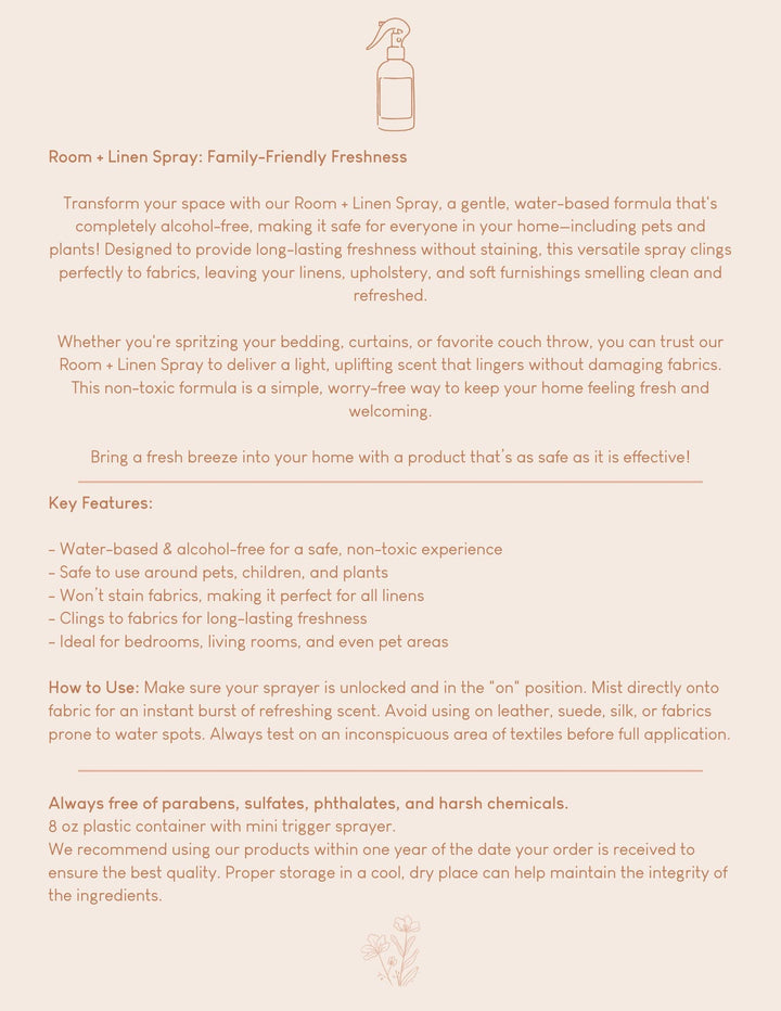 White Tea Room + Linen Spray