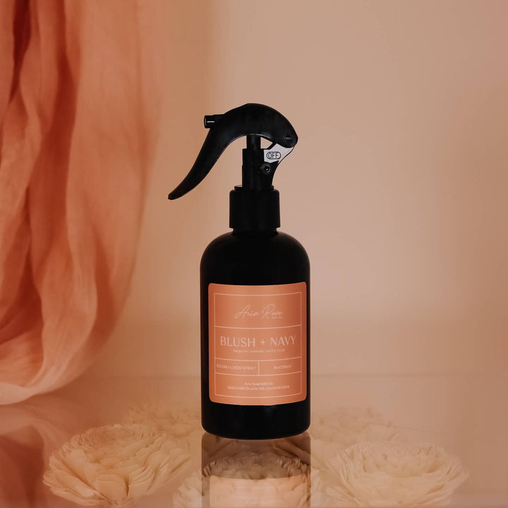 Blush + Navy Room + Linen Spray - Dawn Collection