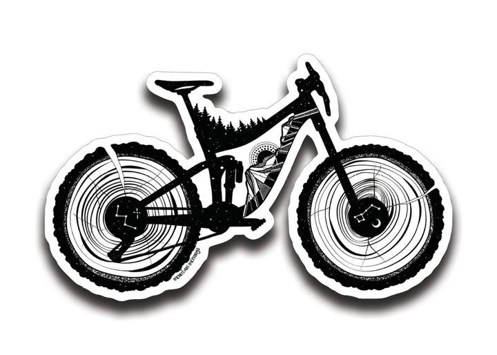 Mountain Bike Sticker