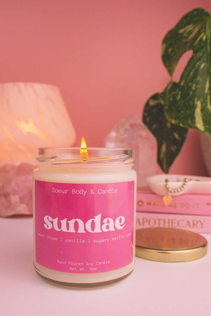 Sundae Soy Candle