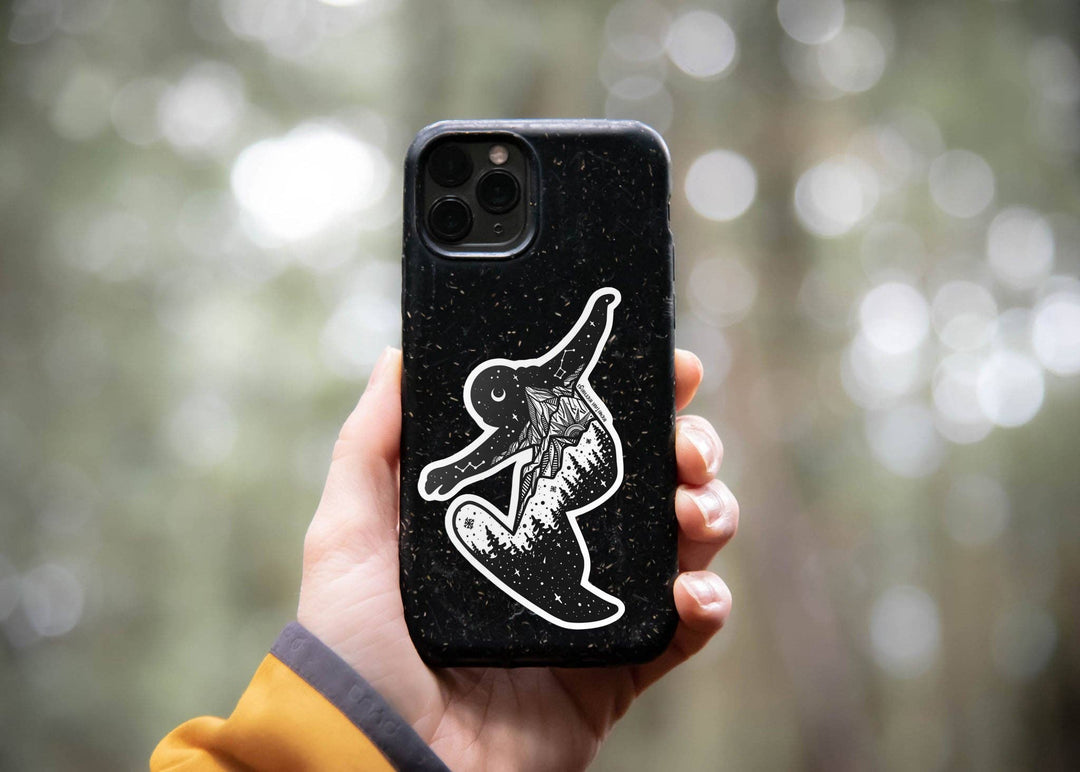 Snowboarder Sticker